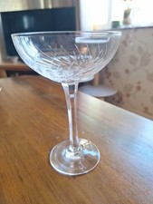 Vintage Tall Stemed Crystal