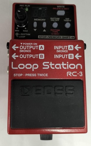 Boss loop station used - loop,