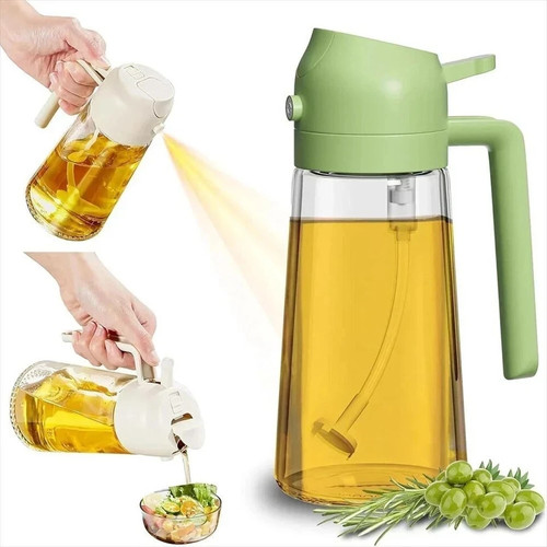 Oil spray bottle - 2-in-1,