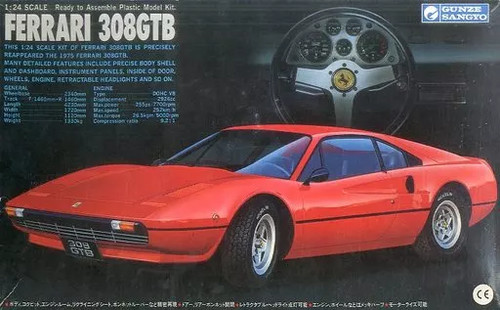 Ferrari 308 gtb - 1/24, scale