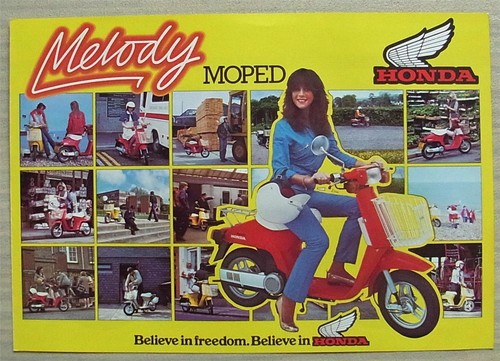 Honda melody ns50 moped - honda,