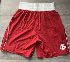 Ringside Men’s Boxing Shorts and Vest Set Red Size XL Brand New with Tags