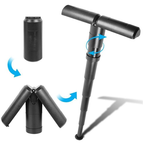 Portable walking stick chair - portable,
