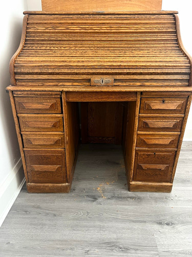 Vintage solid oak twin - vintage,