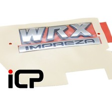 Genuine WRX Impreza Blue Boot Lid Badge Emblem Fits: Subaru Impreza WRX