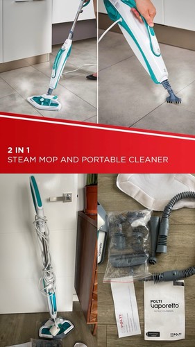 Polti vaporetto steam cleaner - vaporetto,