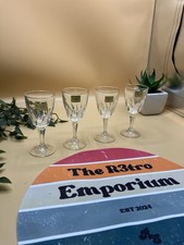 Vintage 4 X Luminarc Verrerie