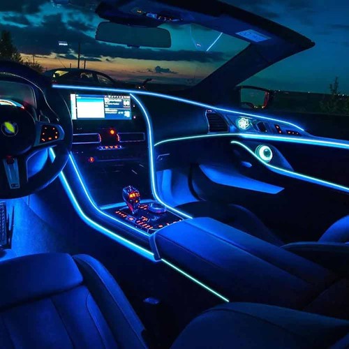 Led car interior ambient - ambient, light