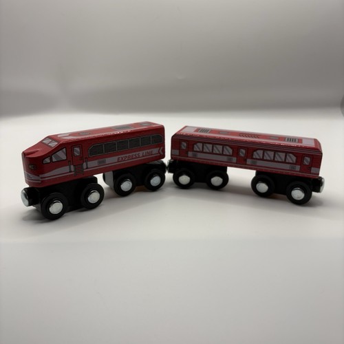 Wooden train track express - wooden,