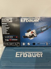 ERBAUER EMCS650 650W 85MM ELECTRIC MINI CIRCULAR SAW 220-240V IN CASE