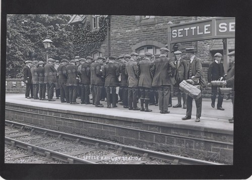 Settle railway station - railway,