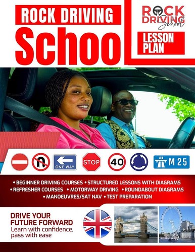 Rock driving school lesson - rock,
