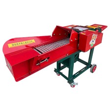 Home-Use Hay Cutter and Shredder Combination Machine Compact Straw Crusher 220V