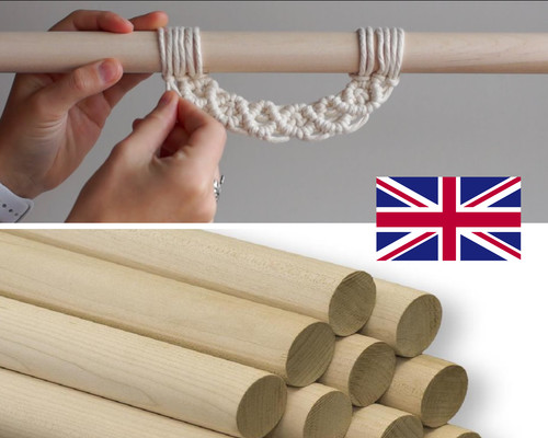 Wooden craft poles sweet tree - wooden,
