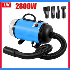 NEW 2800W Pet Hair Dryer Blaster Blower Car Power Bike Dryer with 4 Nozzles
