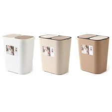  Dustbin for Kitchen Dual Rubbish Garbage Container Home Trash Can