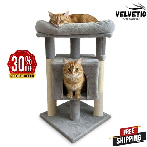 Cat tree tower - bed, &