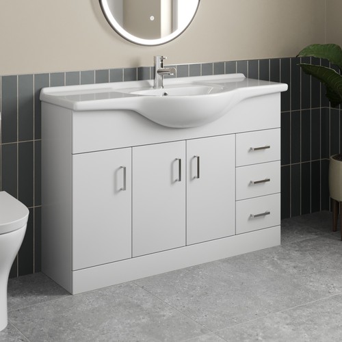 Freestanding vanity unit basin - freestanding,