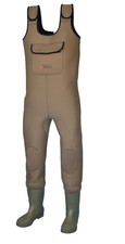 Shakespeare Sigma Neoprene Chest Fishing Waders Cleated Sole