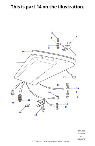 Land rover genuine - genuine, screw