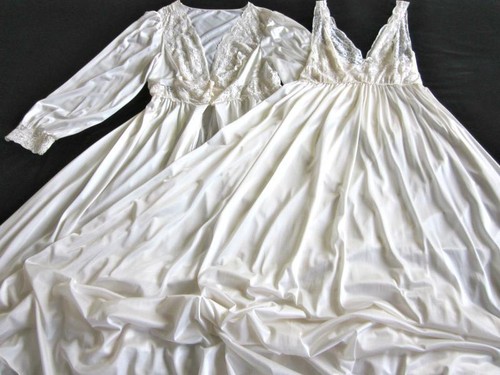 Vintage silky nylon long - nylon,