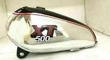 Fit For YAMAHA XT TT 500 Chrome & Black Painted Steel Fuel Petrol Tank 1U6, 1980