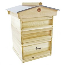 National Bee Hive Bee Keeping Pine 2 Super 1 Brood Beekeeping Beehive