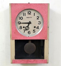 Antique GRAVITY Pendulum Wall Clock  Collectible Working Vintage Original Clock.