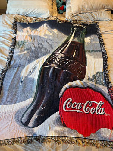 Vintage coca cola woven - vintage,