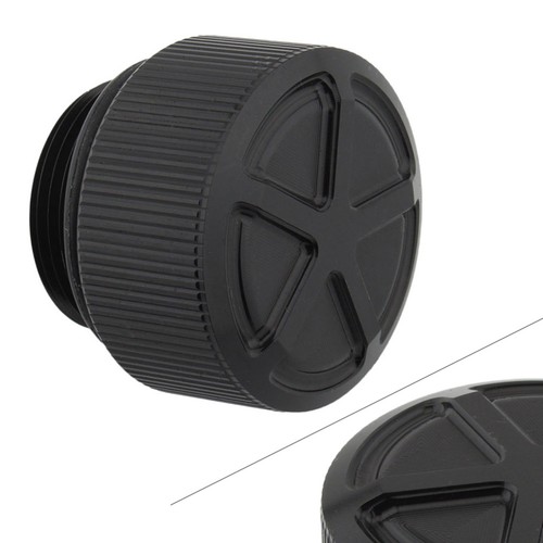 Black engine oil filler - filler, cup