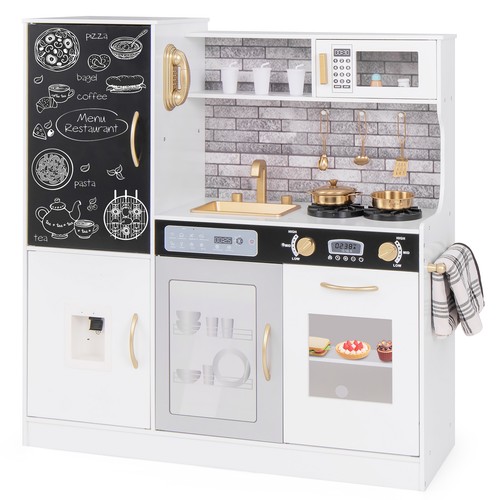 Costway play kitchen toy set - play,