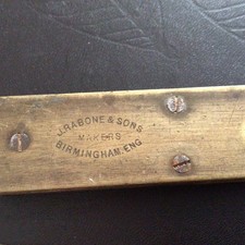 Vintage Wood and Brass