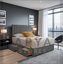 ORTHOPAEDIC DIVAN BED SET WITH MATTRESS AND HEADBOARD 3FT 4FT6 Double 5FT King