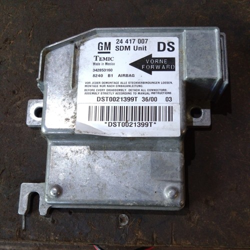 Vauxhall corsa airbag ecu - vauxhall,