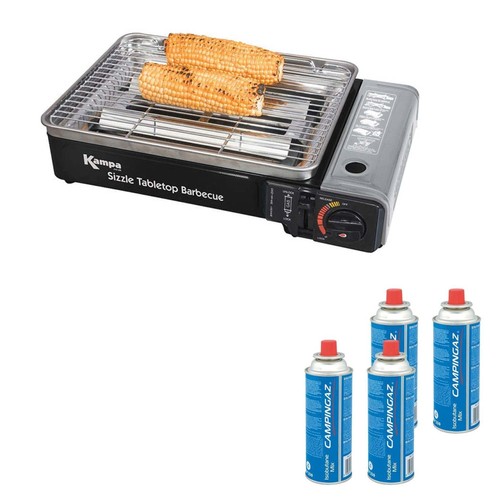 Kampa sizzle table top bbq - kampa,