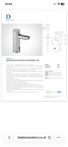 Infrared tap dolphin - infrared,