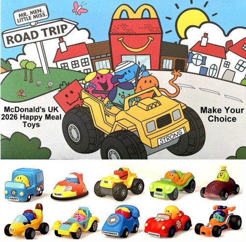 Mcdonalds happy meal toys 2026 - happy,