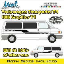 LWB VW Transporter Camper Motorhome T4 Decals Stickers Van Graphics NO P&P 050