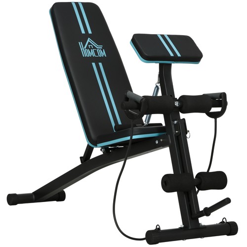 Homcom foldable dumbbell bench - homcom,
