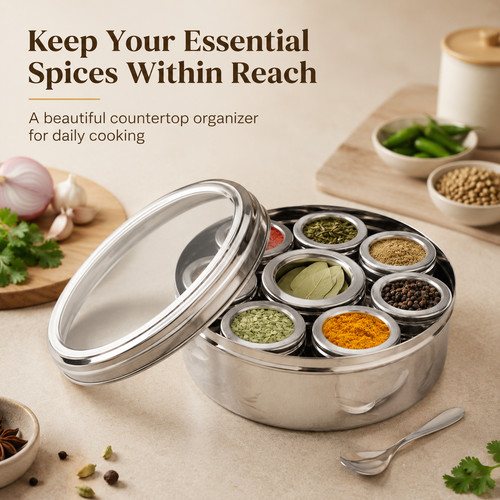 Masala dabba spice box - masala,