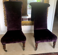 Harlequin pair of antique