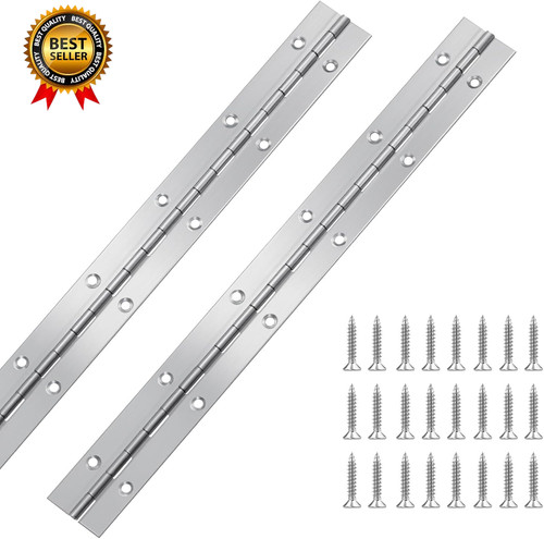 2pcs piano hinge inch - 2pcs,