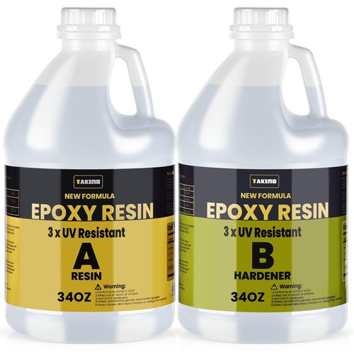 Crystal clear epoxy resin - resin, for