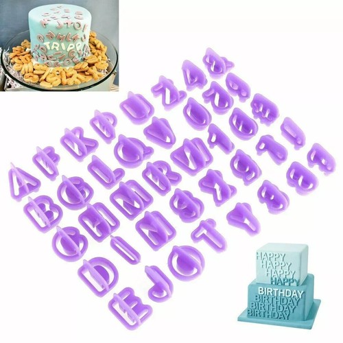 Cake decorating alphabet - cake,