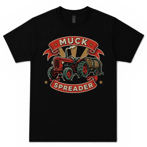 Muck spreader shirt - spreader, t-shirt