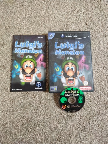 Luigis mansion gamecube game - luigis,