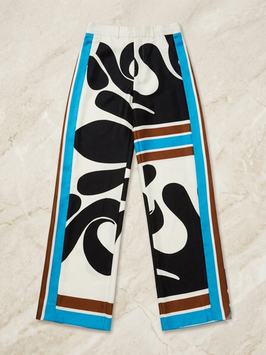 Zara printed abstract palazzo - zara,
