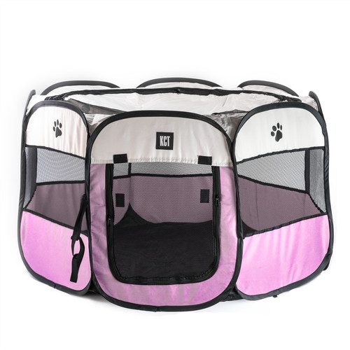 Fabric pet play - play, pink