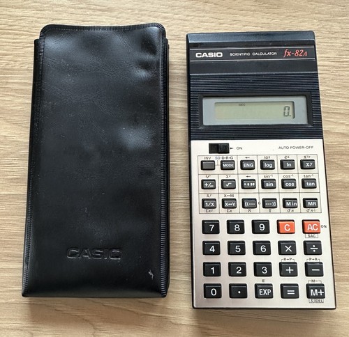 Casio 82a vintage - casio, fx-82a