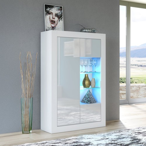 Display cabinet 140cm high - cabinet,